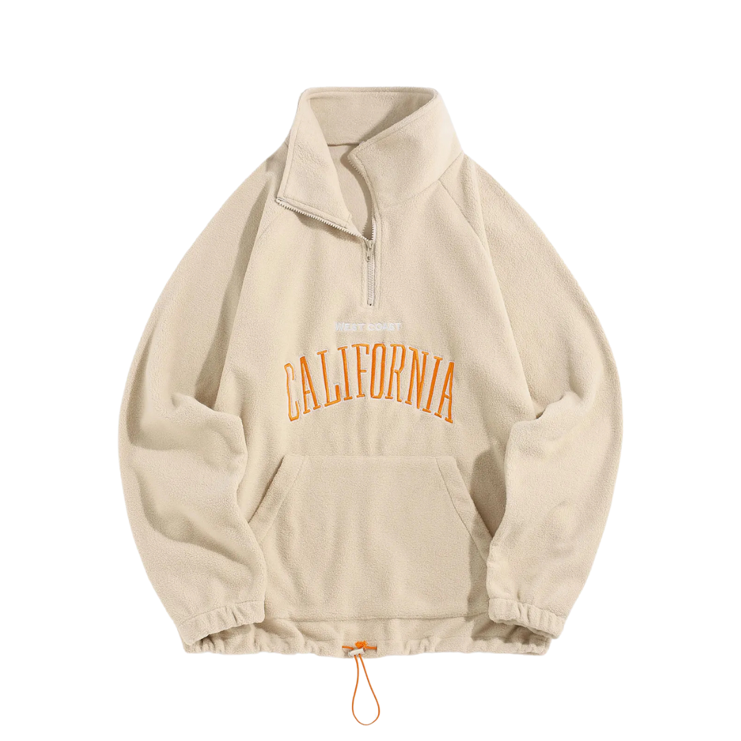 Vintage California Fleece Halfzip – Westcoast-Vibes
