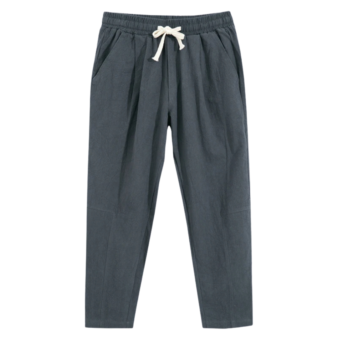 Vintage Cotton Linen Relaxed Pants