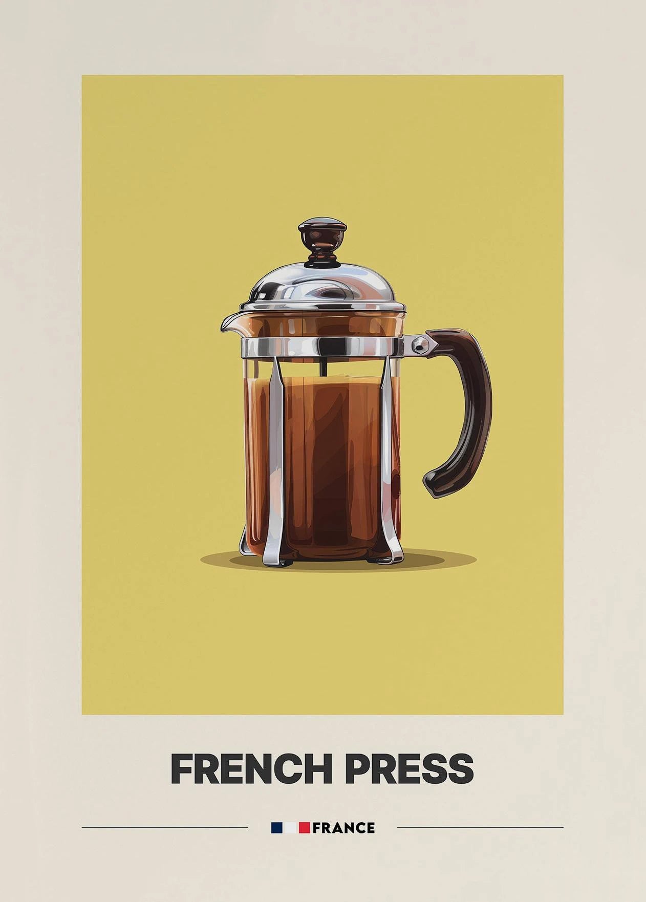 Minimalist Coffee Art Poster
