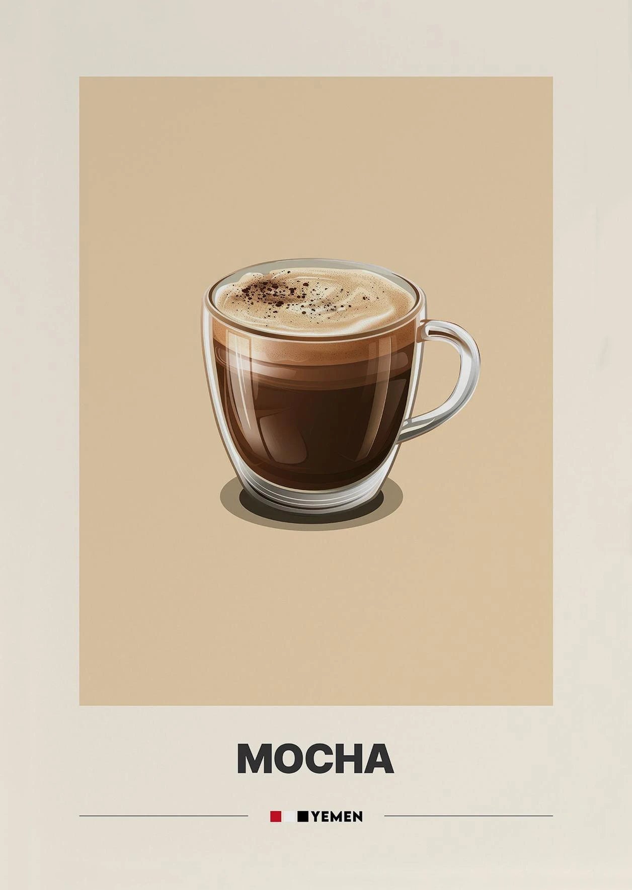 Minimalist Coffee Art Poster