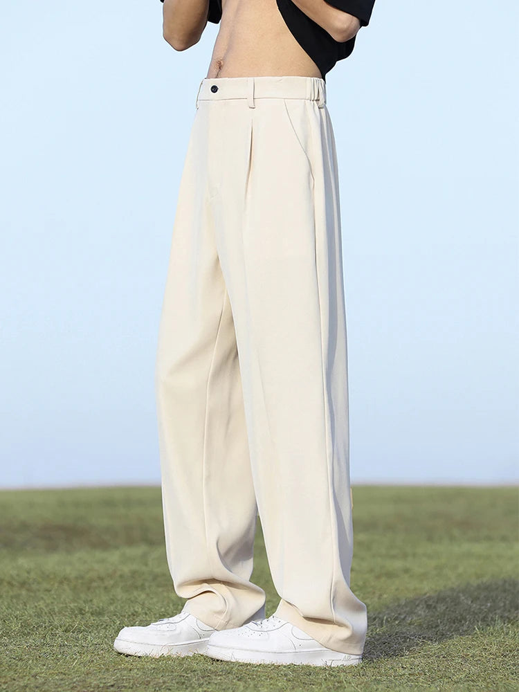 Beige Drape Slacks