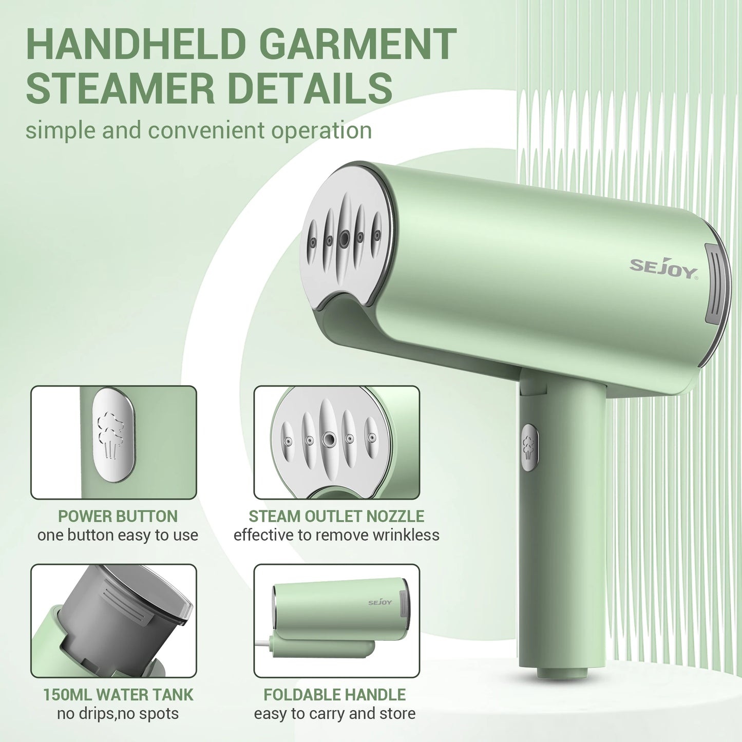 Handheld Steamer – Dampfbügeleisen