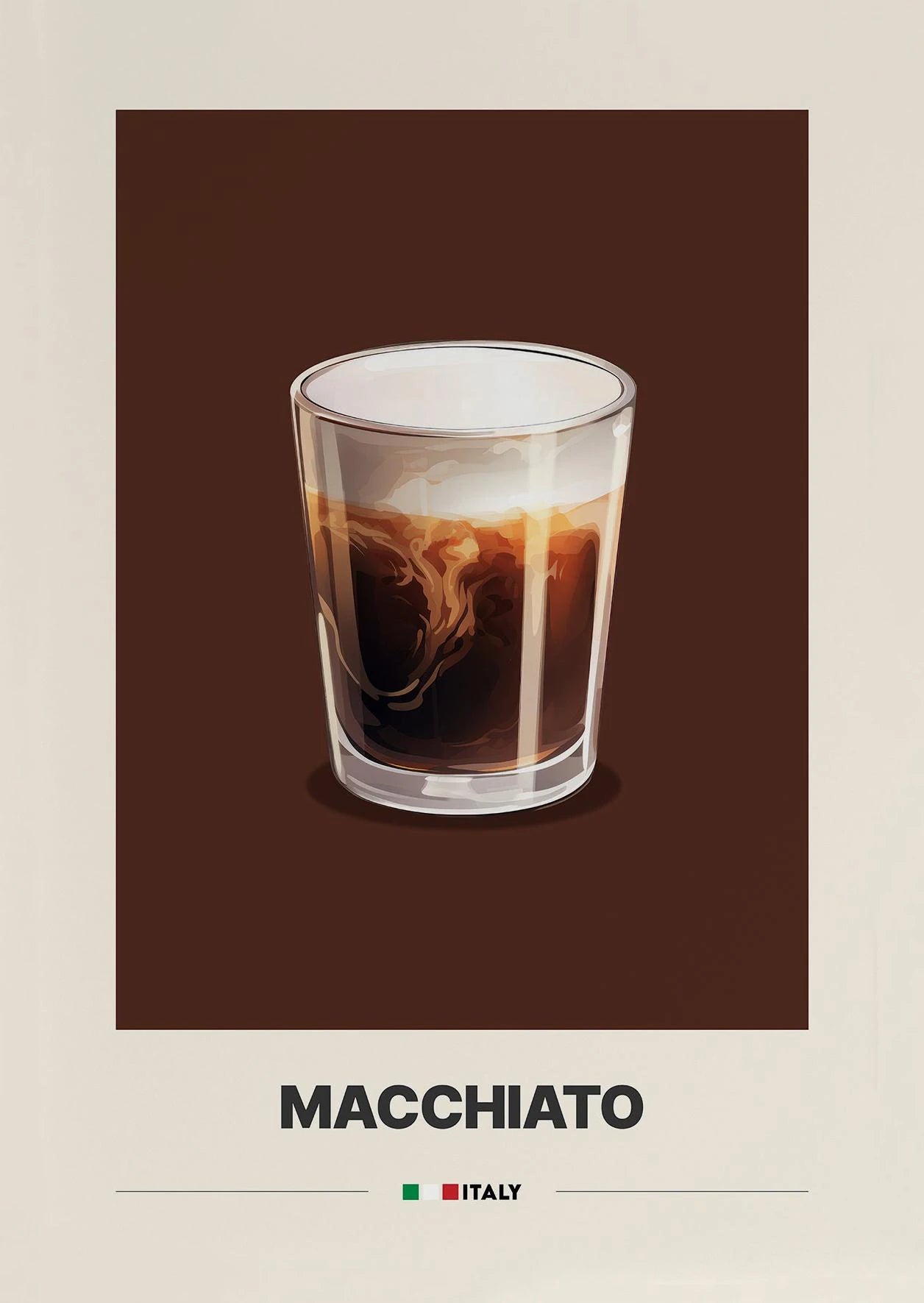 Minimalist Coffee Art Poster