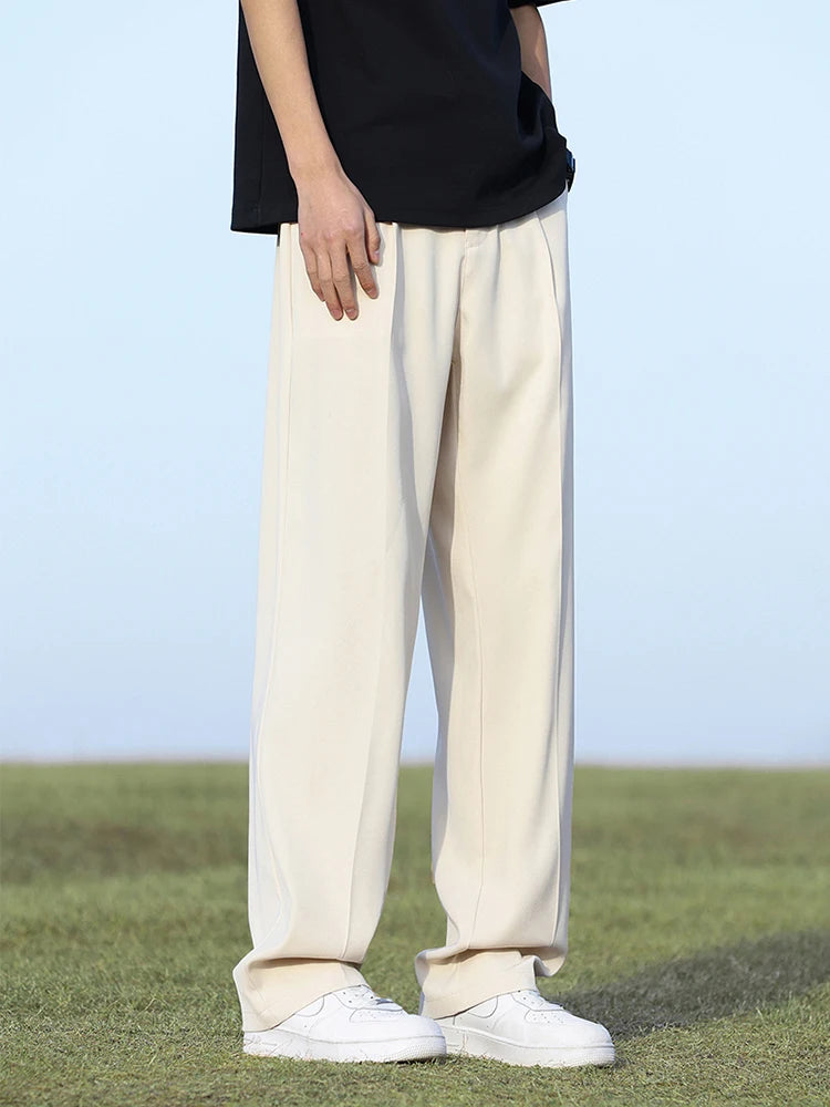 Beige Drape Slacks