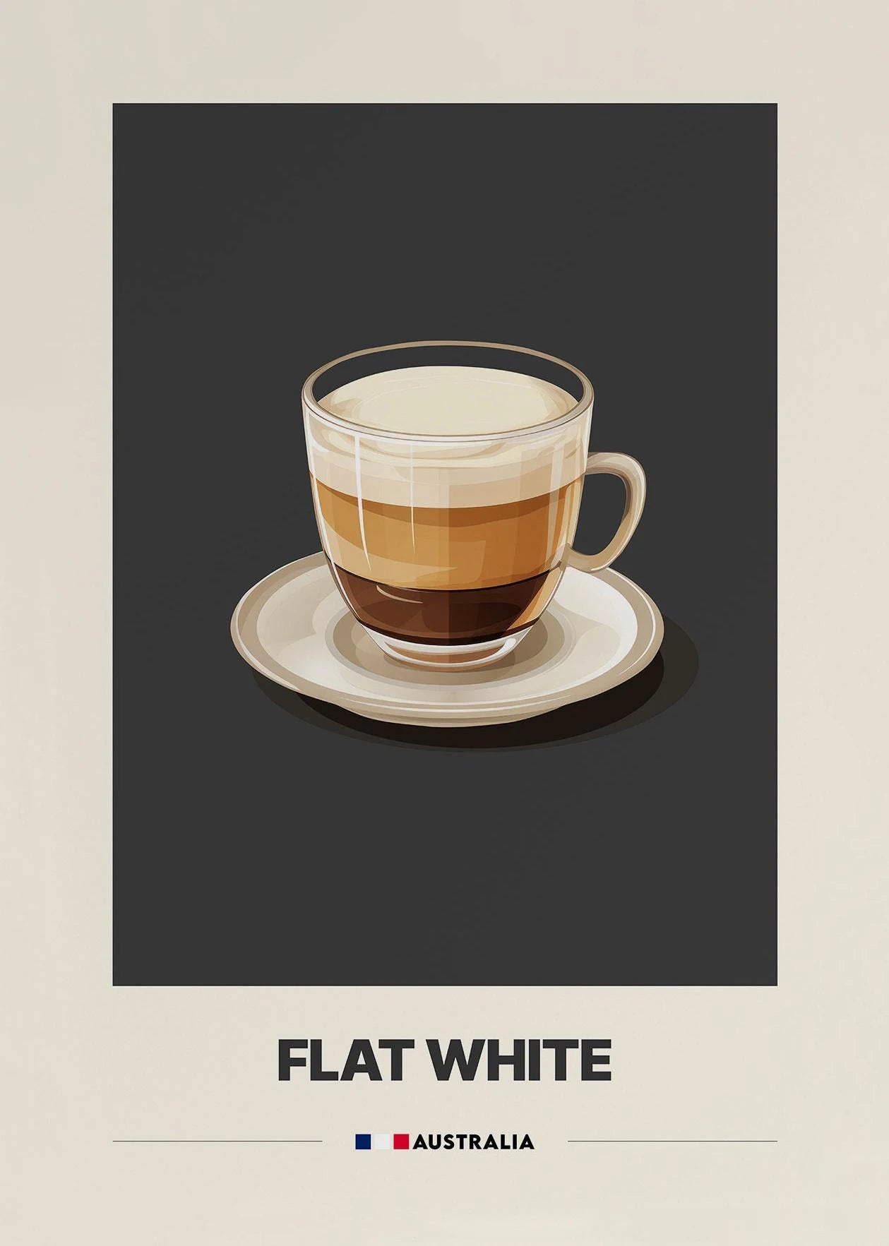 Minimalist Coffee Art Poster