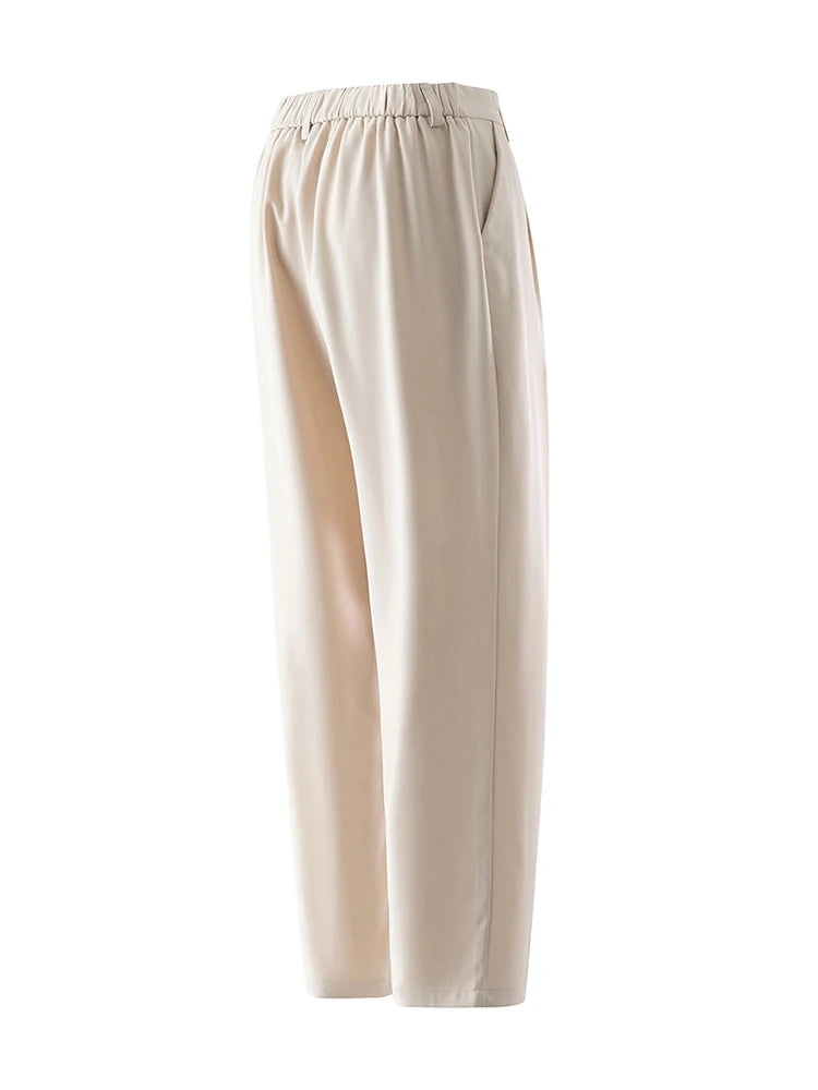 Beige Drape Slacks