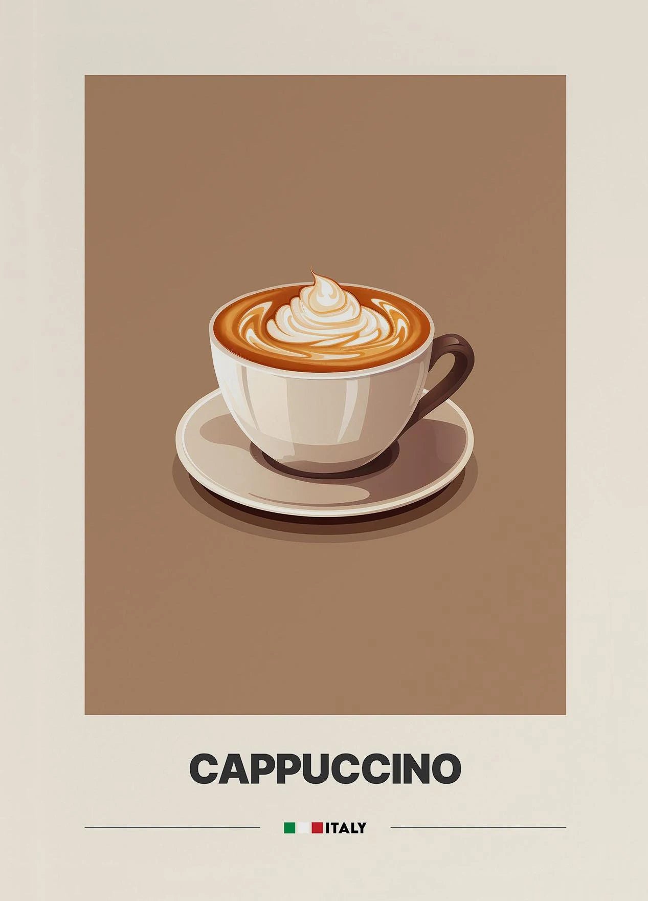 Minimalist Coffee Art Poster
