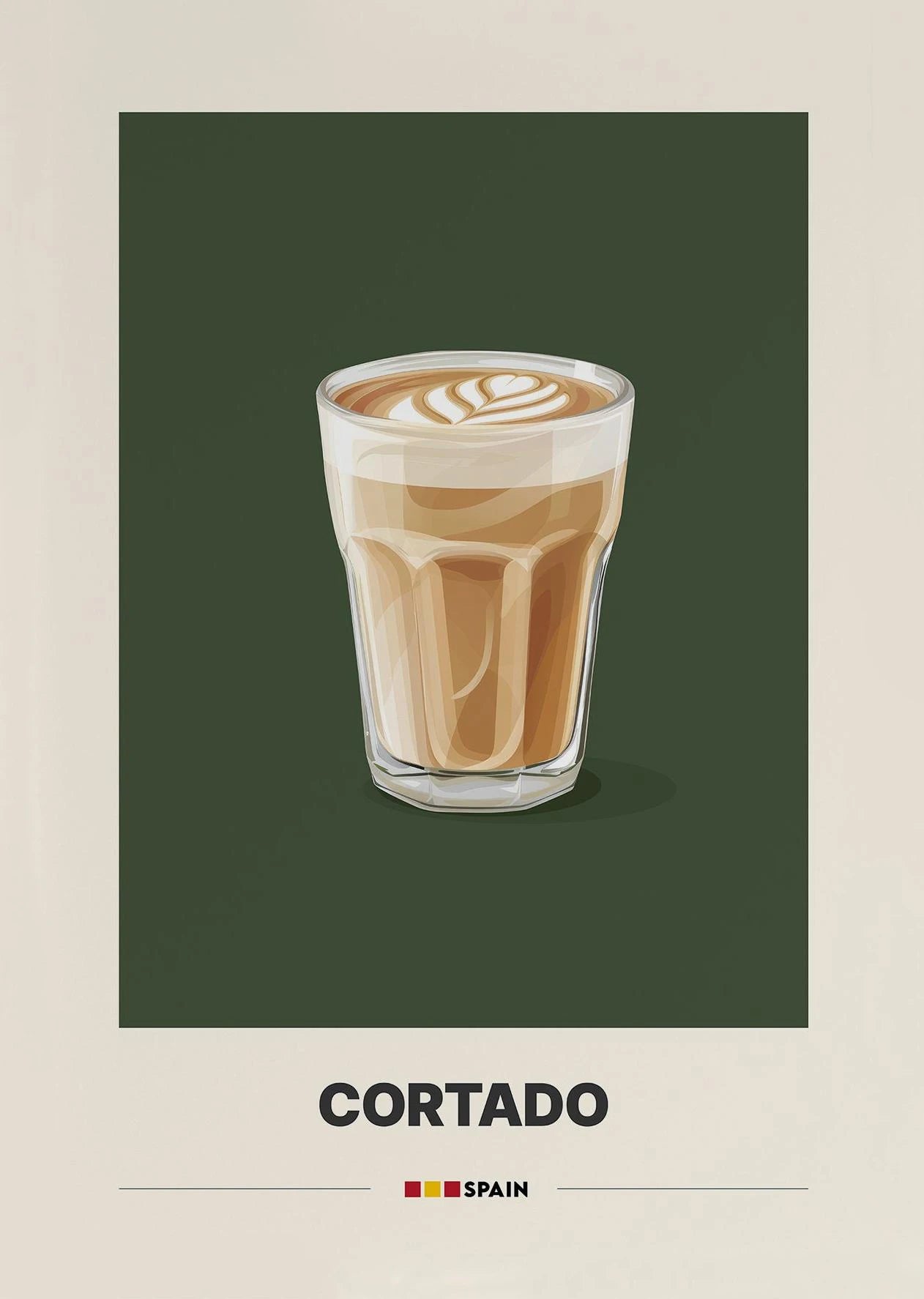 Minimalist Coffee Art Poster