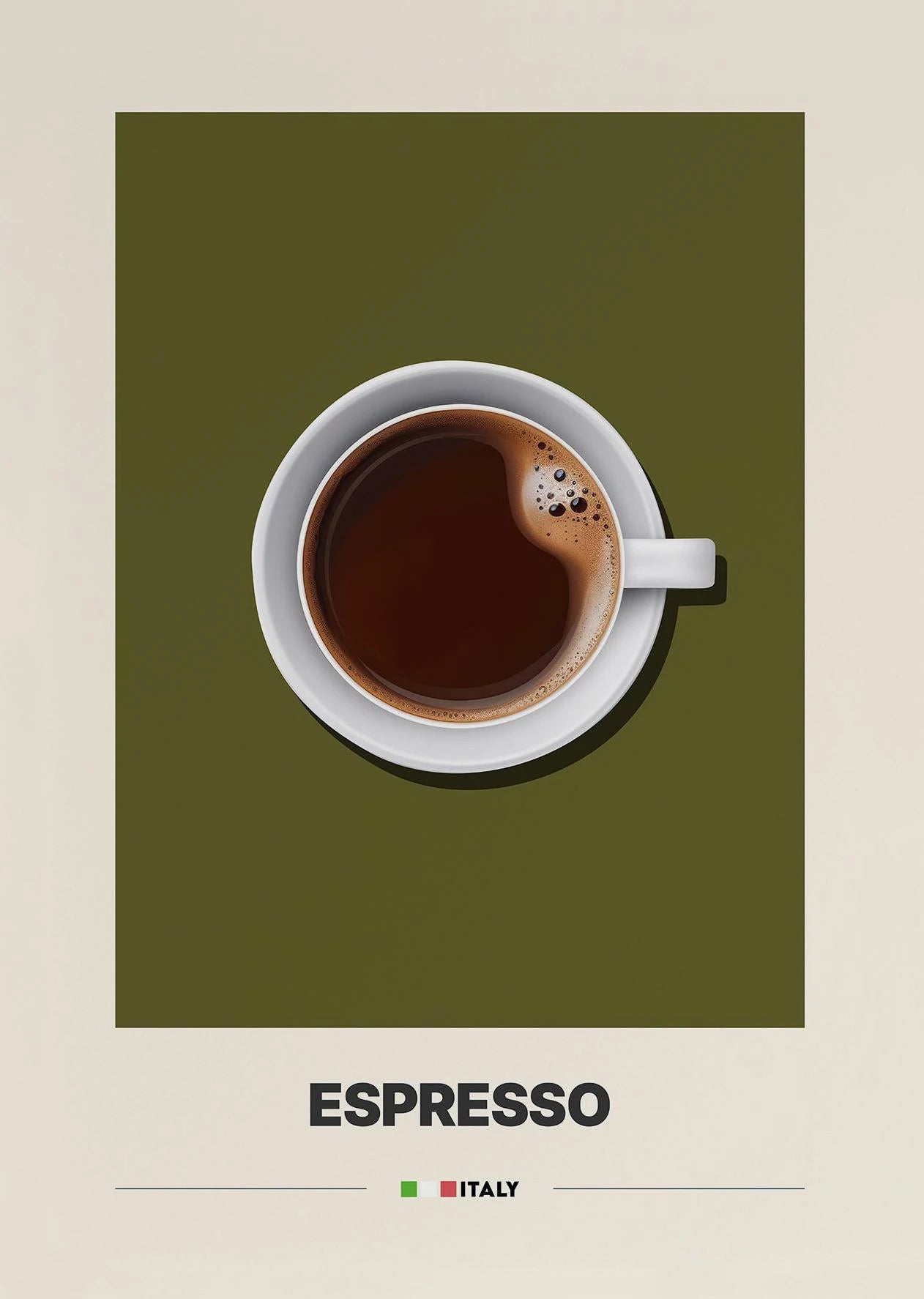 Minimalist Coffee Art Poster