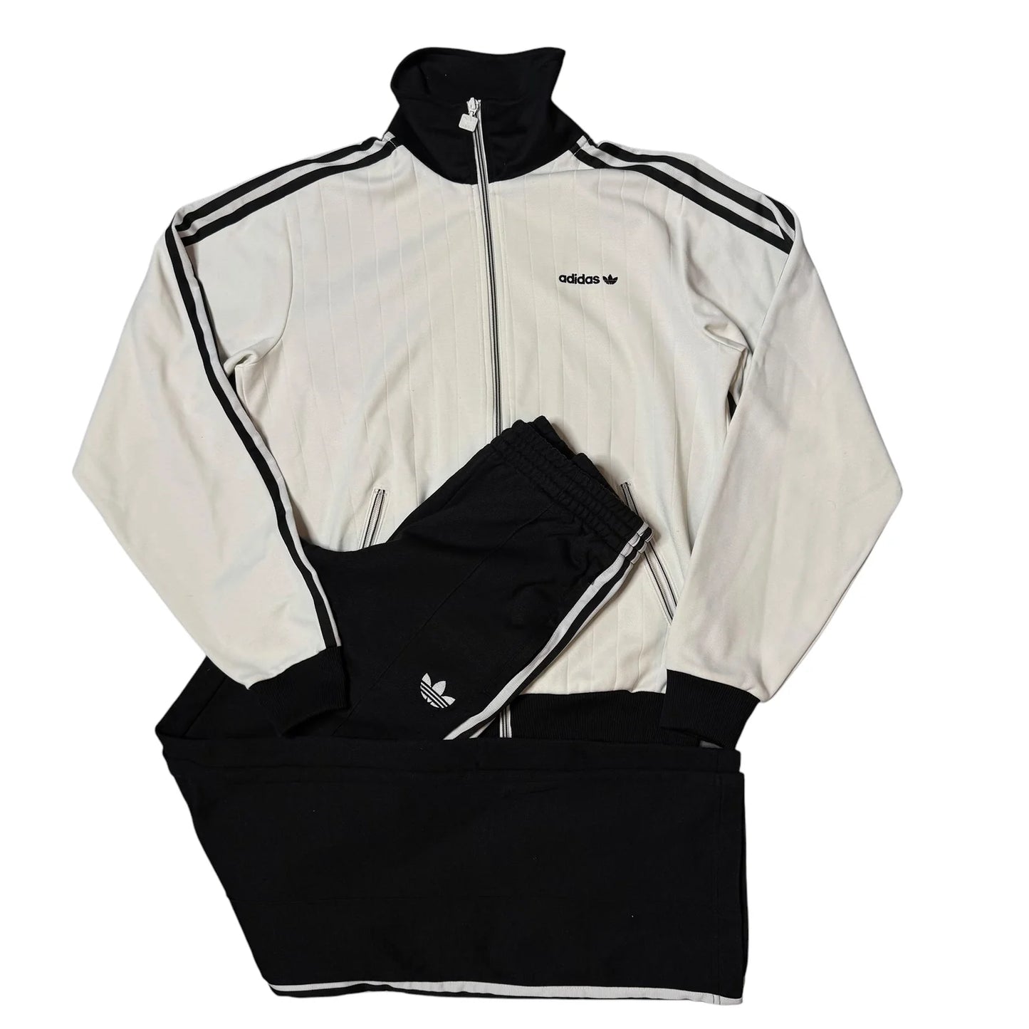 Vintage adidas Originals Track Suit Black & White