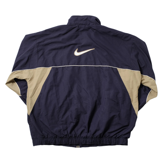 Vintage Nike Two-Tone Track Jacket Navy/Beige