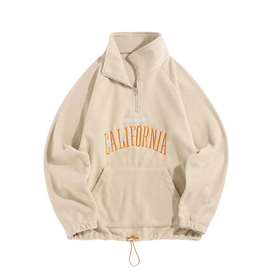 Vintage California Fleece Halfzip – Westcoast-Vibes