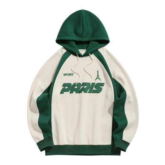 Paris Sport Hoodie – Cozy Streetstyle mit französischem Flair