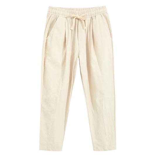 Vintage Cotton Linen Relaxed Pants