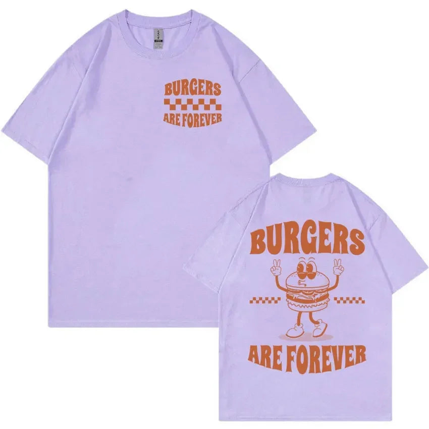 Burgers Are Forever T-Shirt – Vintage Fast Food Love