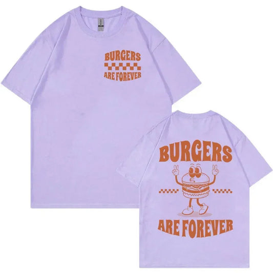 Burgers Are Forever T-Shirt – Vintage Fast Food Love