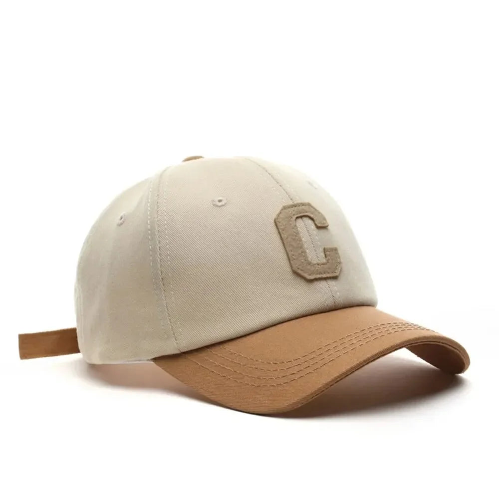 Letter C Colorblock Cap