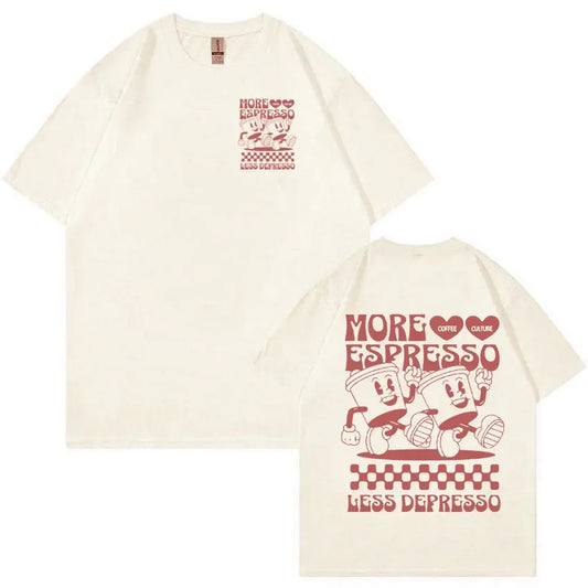 Vintage More Espresso Less Depresso T-Shirt