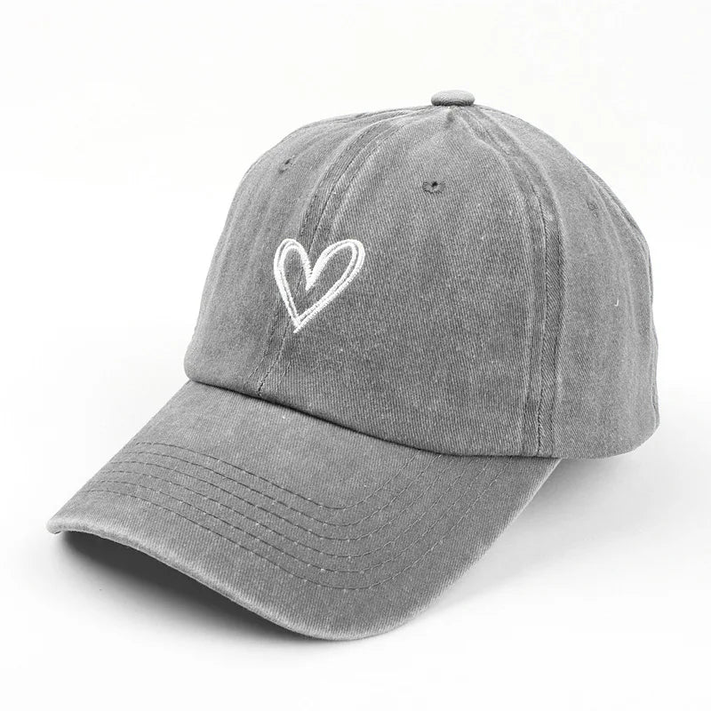 Vintage Love Heart Cap