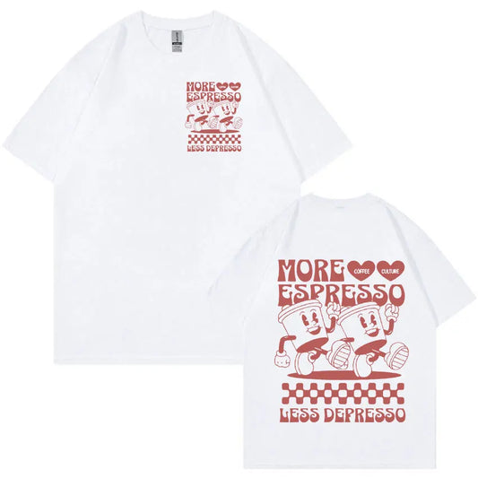 Vintage More Espresso Less Depresso T-Shirt