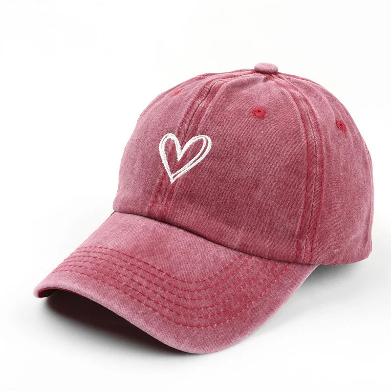 Vintage Love Heart Cap