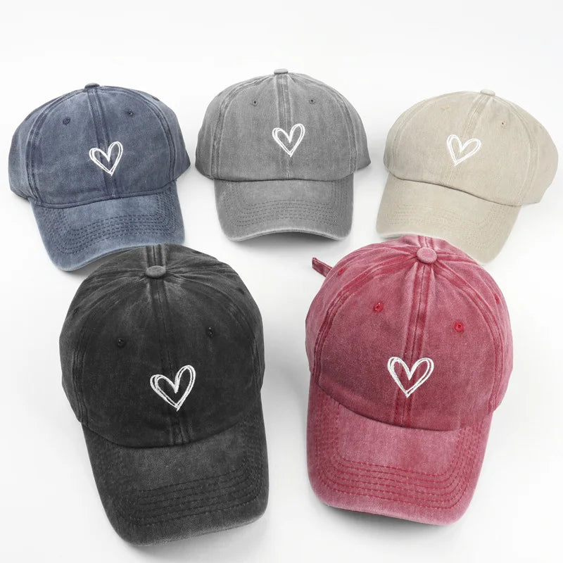 Vintage Love Heart Cap