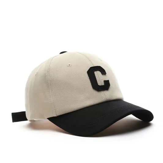 Letter C Colorblock Cap