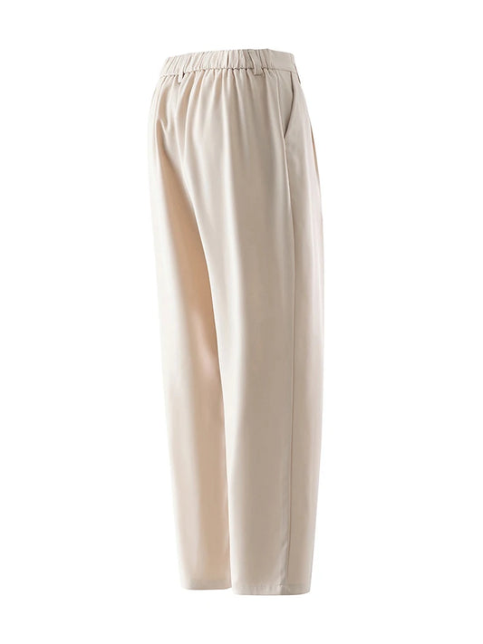 Beige Drape Slacks