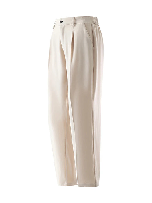 Beige Drape Slacks
