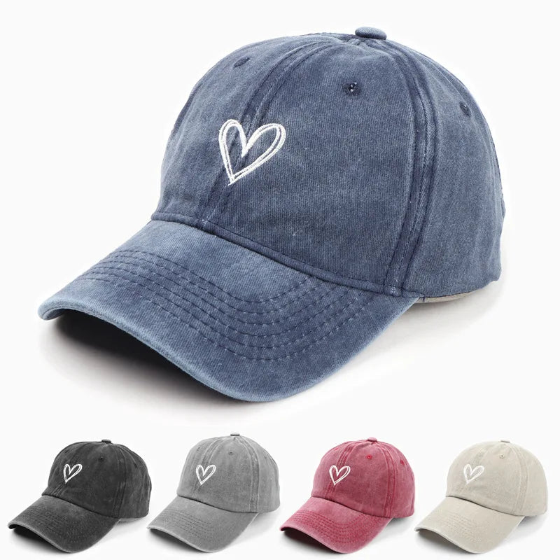 Vintage Love Heart Cap