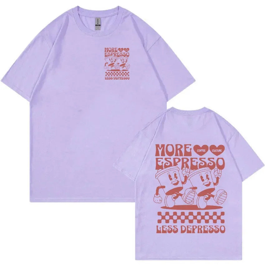 Vintage More Espresso Less Depresso T-Shirt