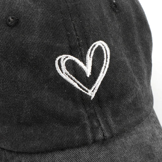 Vintage Love Heart Cap