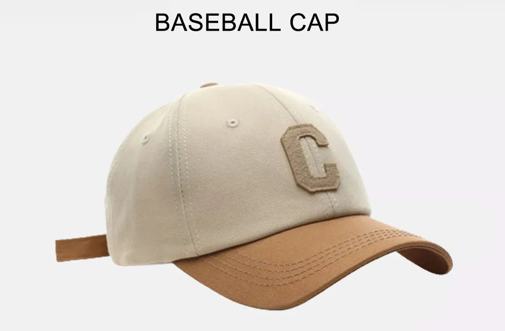 Letter C Colorblock Cap